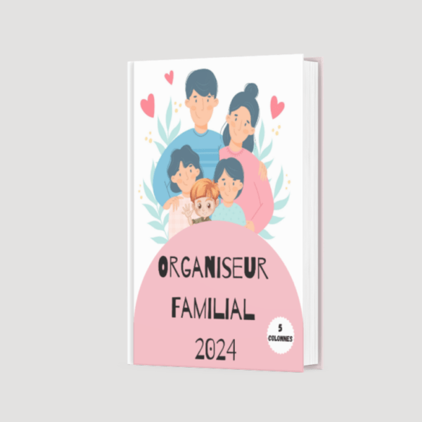 coverbook 2024 Family Organizer