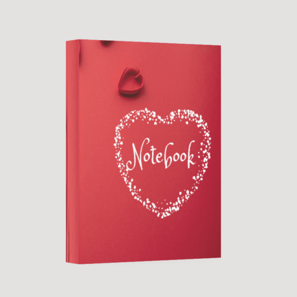 Heart Pattern Cover Composition Notebooks